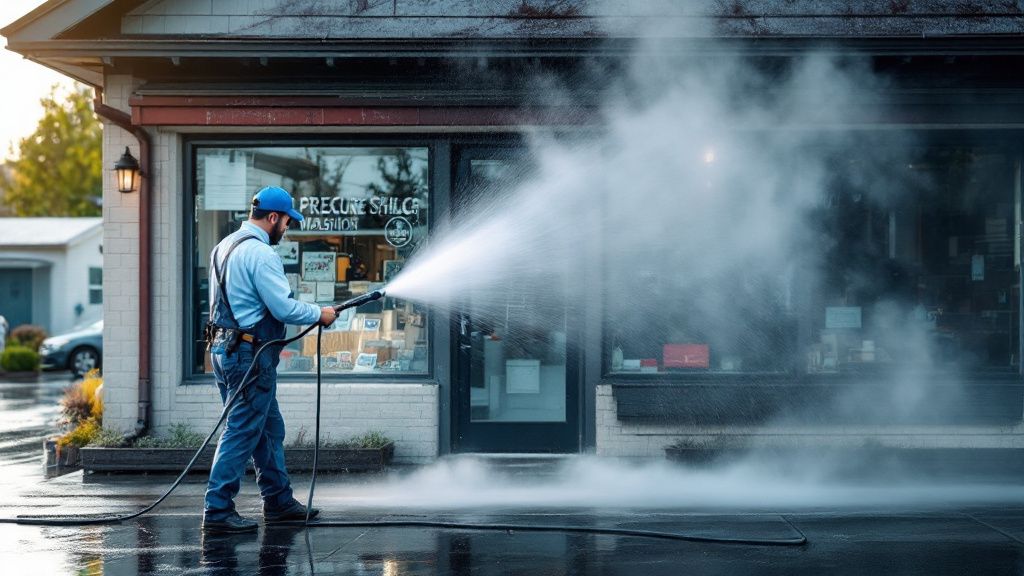 Make a Lasting First Impression With a Cleaner Business Exterior