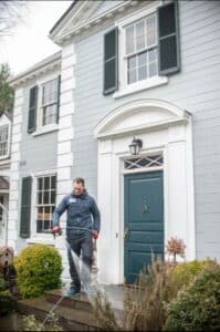 How Leaf Stains Set Into Concrete If You Wait Until Winter to Clean