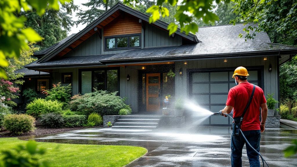 How Routine Pressure Washing Can Preserve and Protect Your Oregon Home