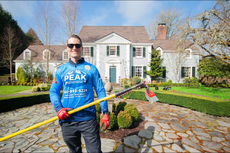 How Pressure Washing Protects Your Landscaping During Every Visit
